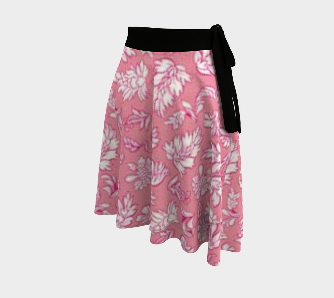 Custom Handsewn Rose Leaf Wrapped Skirt For Teen Girls and Women- Made In Canada