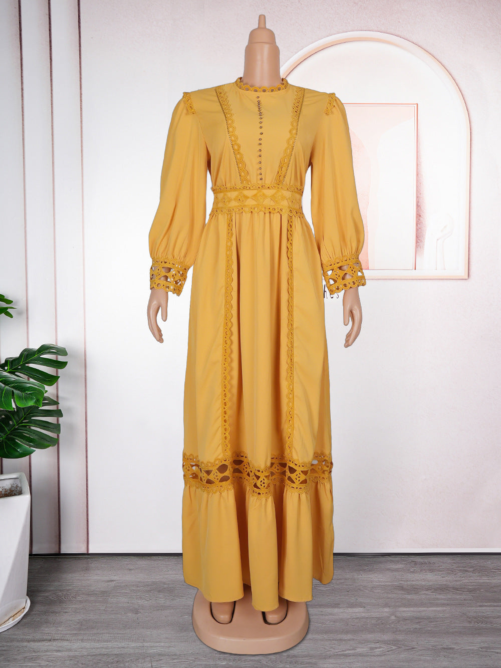 Long Dress European And American Elegant Long Dress