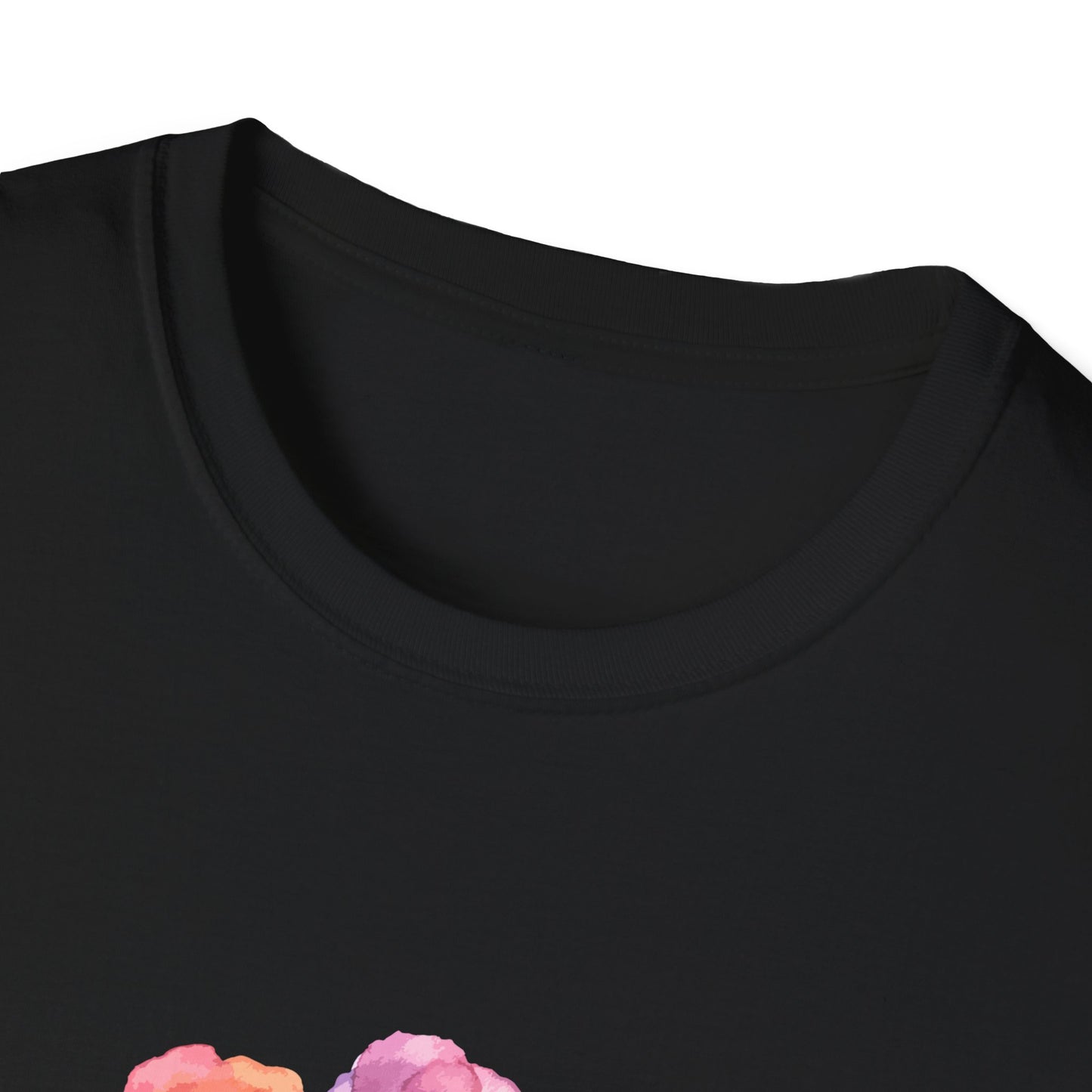 Butterfly Floral Unisex T-Shirt - Nature-Inspired Soft Custom Graphic Tee