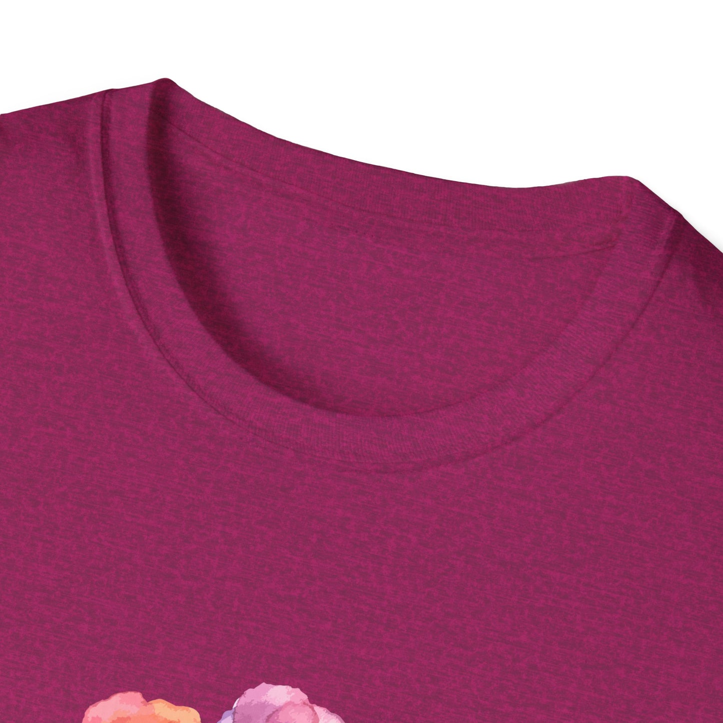 Butterfly Floral Unisex T-Shirt - Nature-Inspired Soft Custom Graphic Tee