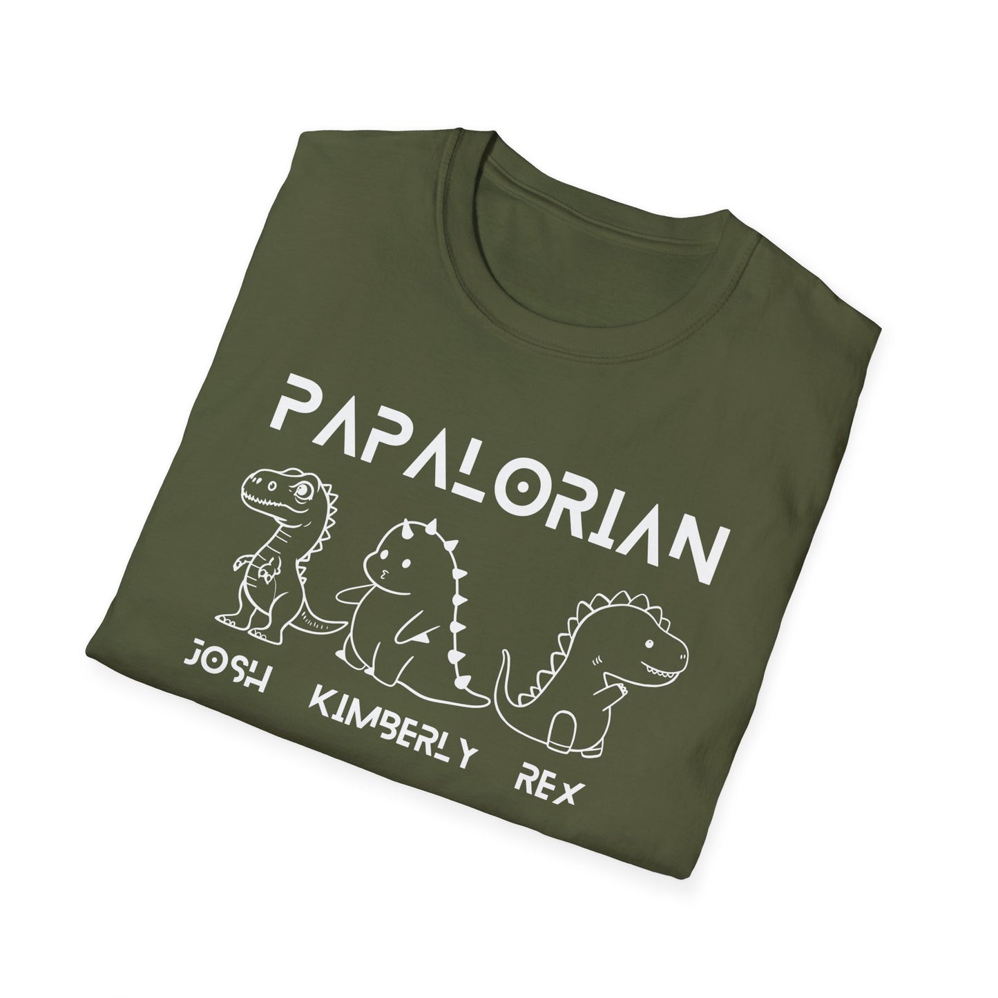 Papalorian Personalized Dad T-Shirt