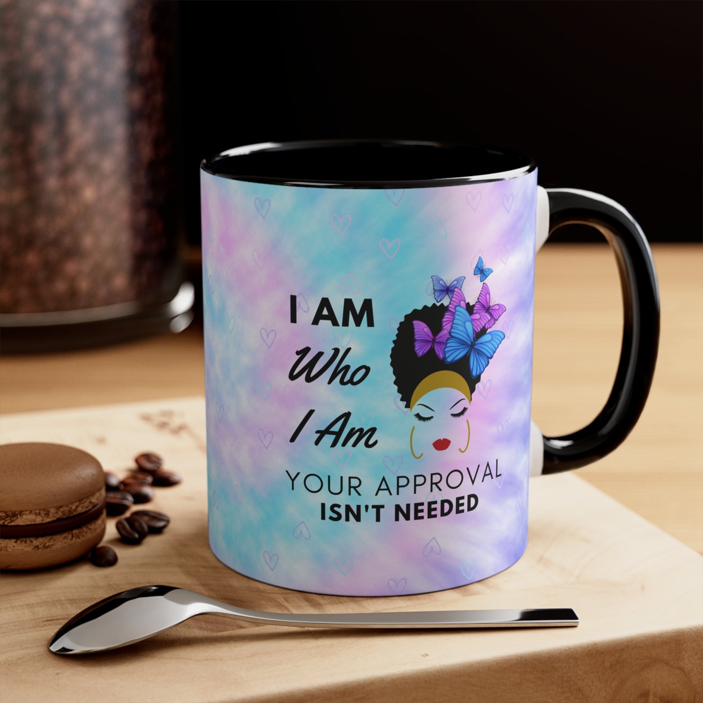 Self Affirmation Color Contrast Coffee Mug (11oz)