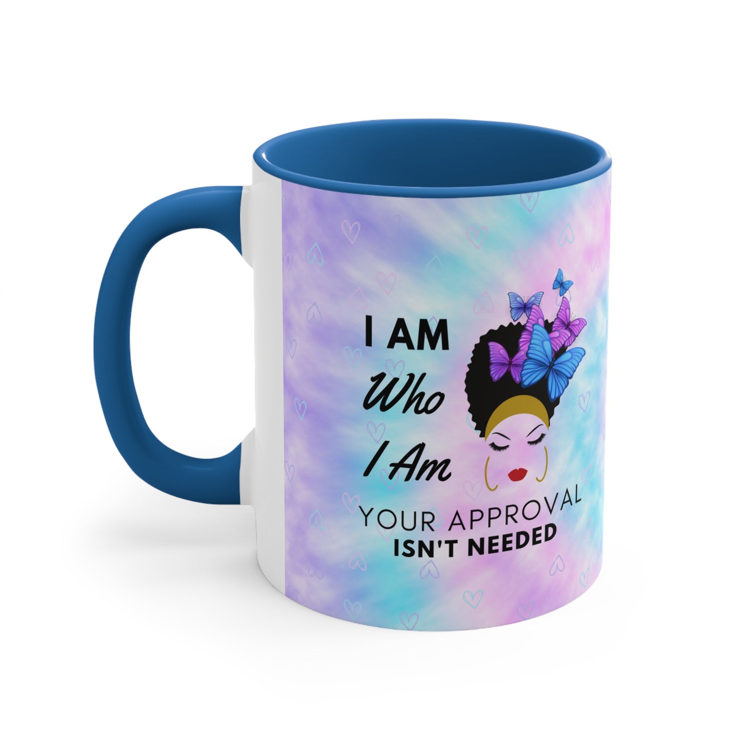 Self Affirmation Color Contrast Coffee Mug (11oz)
