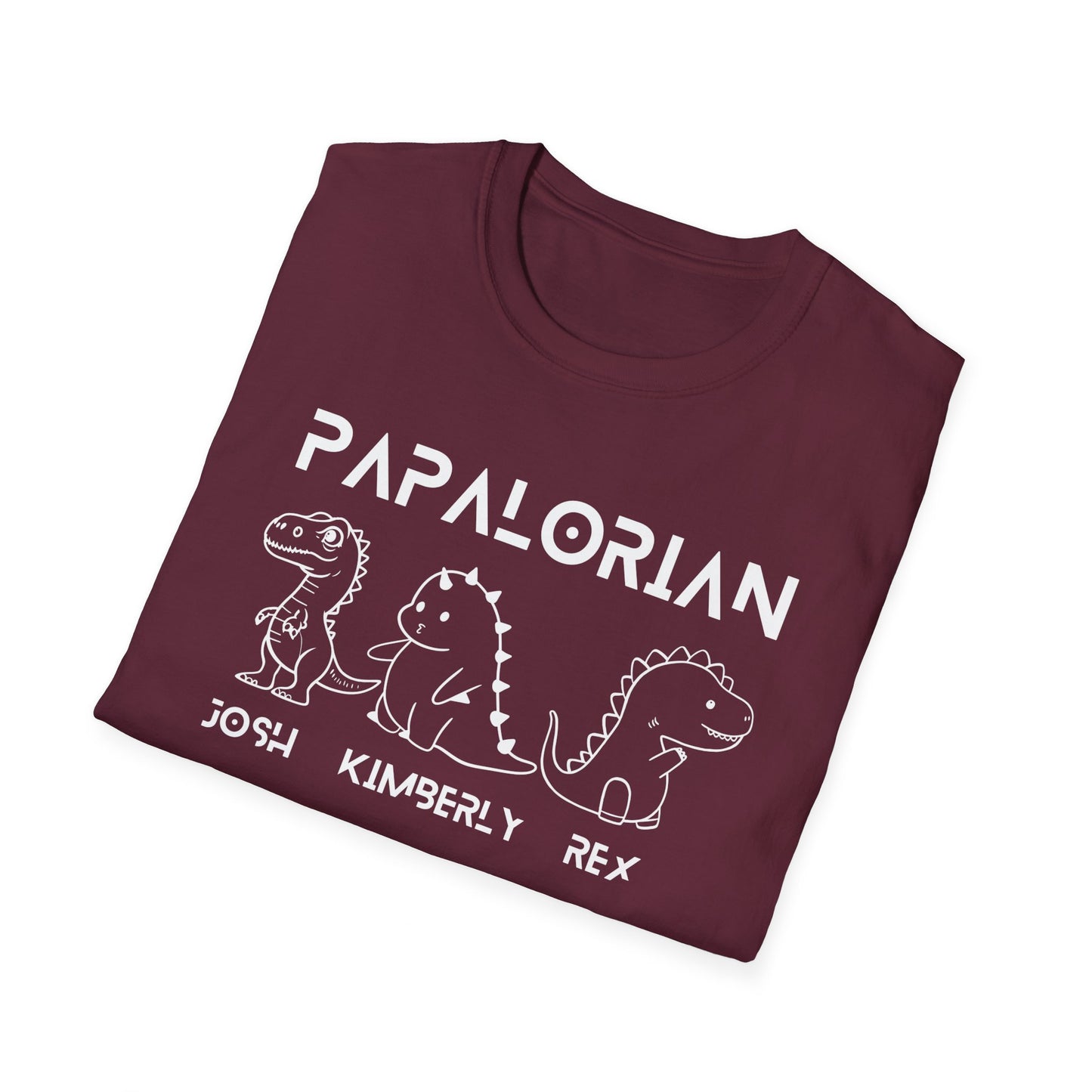 Papalorian Personalized Dad T-Shirt
