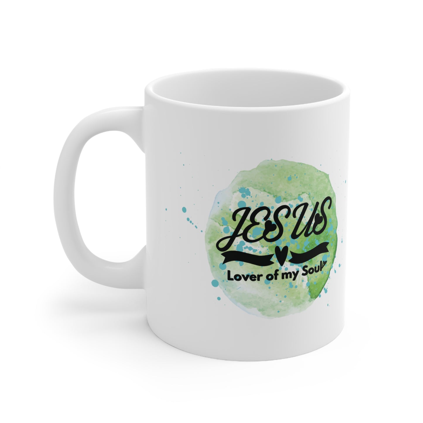 Christian Ceramic Mug- Jesus, Lover of my Soul