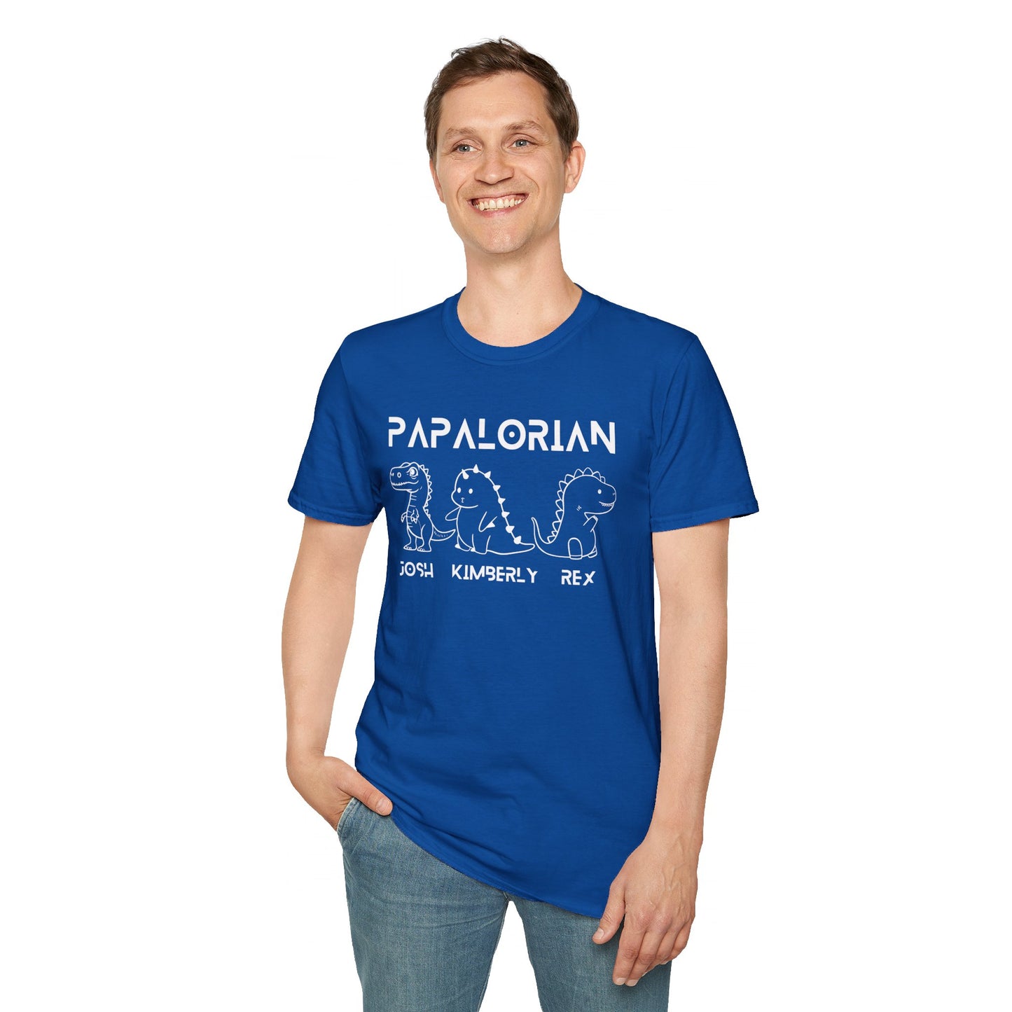 Papalorian Personalized Dad T-Shirt