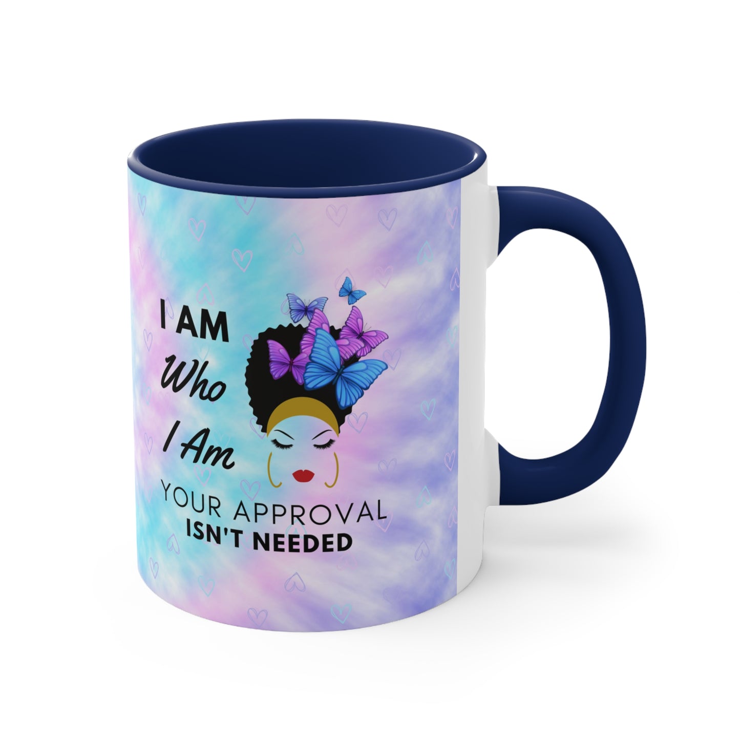 Self Affirmation Color Contrast Coffee Mug (11oz)