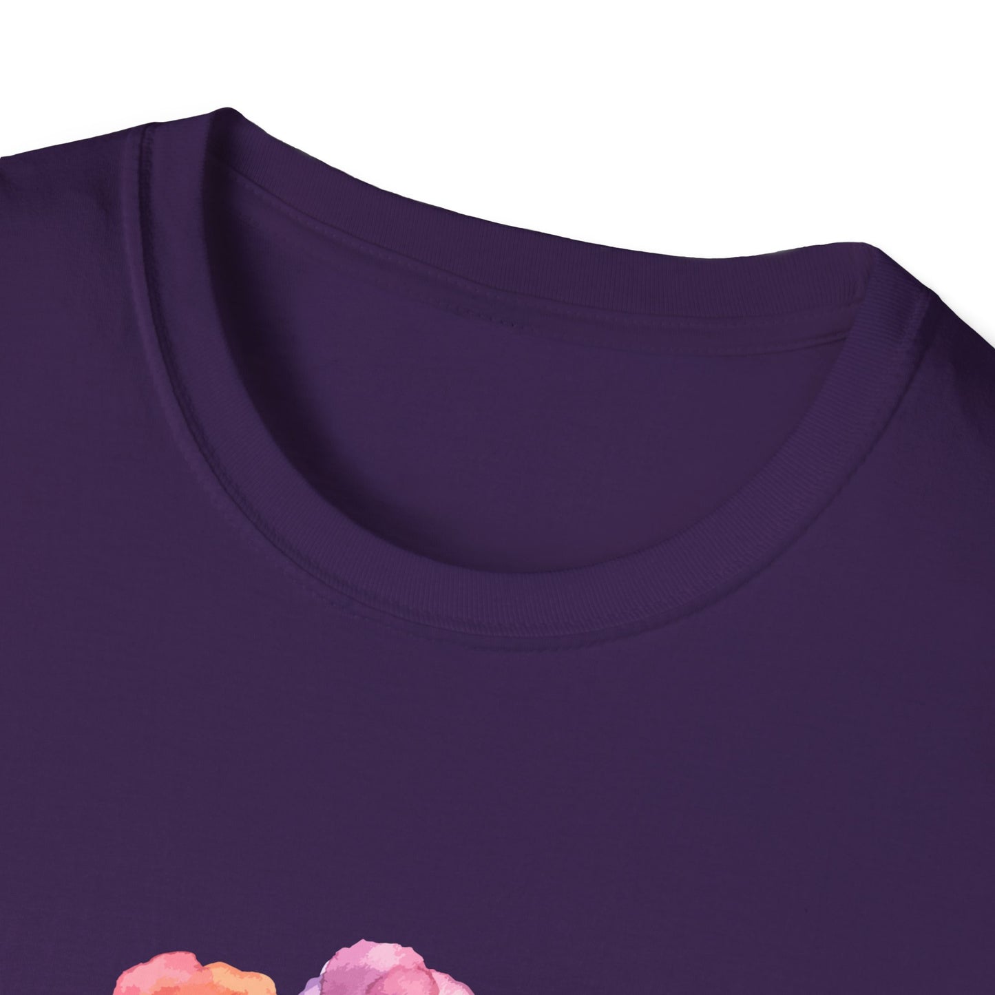 Butterfly Floral Unisex T-Shirt - Nature-Inspired Soft Custom Graphic Tee