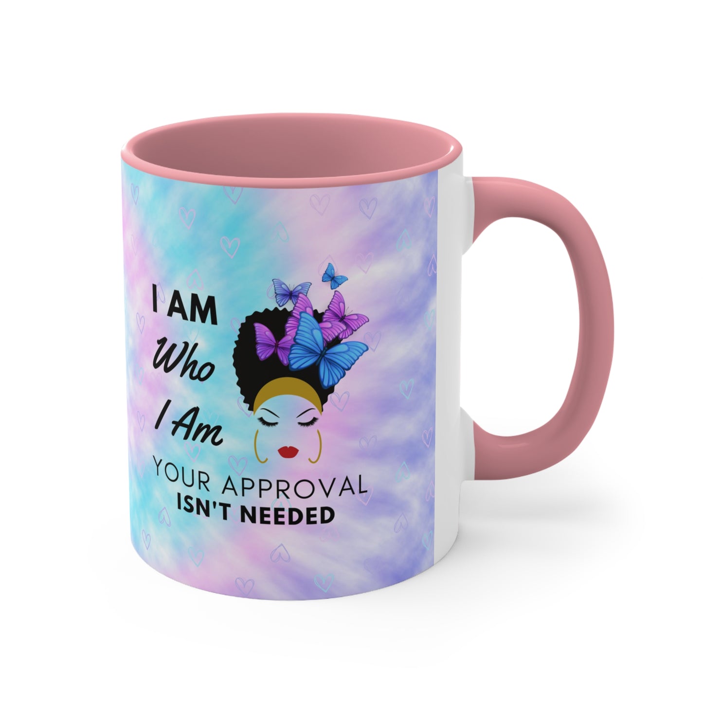 Self Affirmation Color Contrast Coffee Mug (11oz)