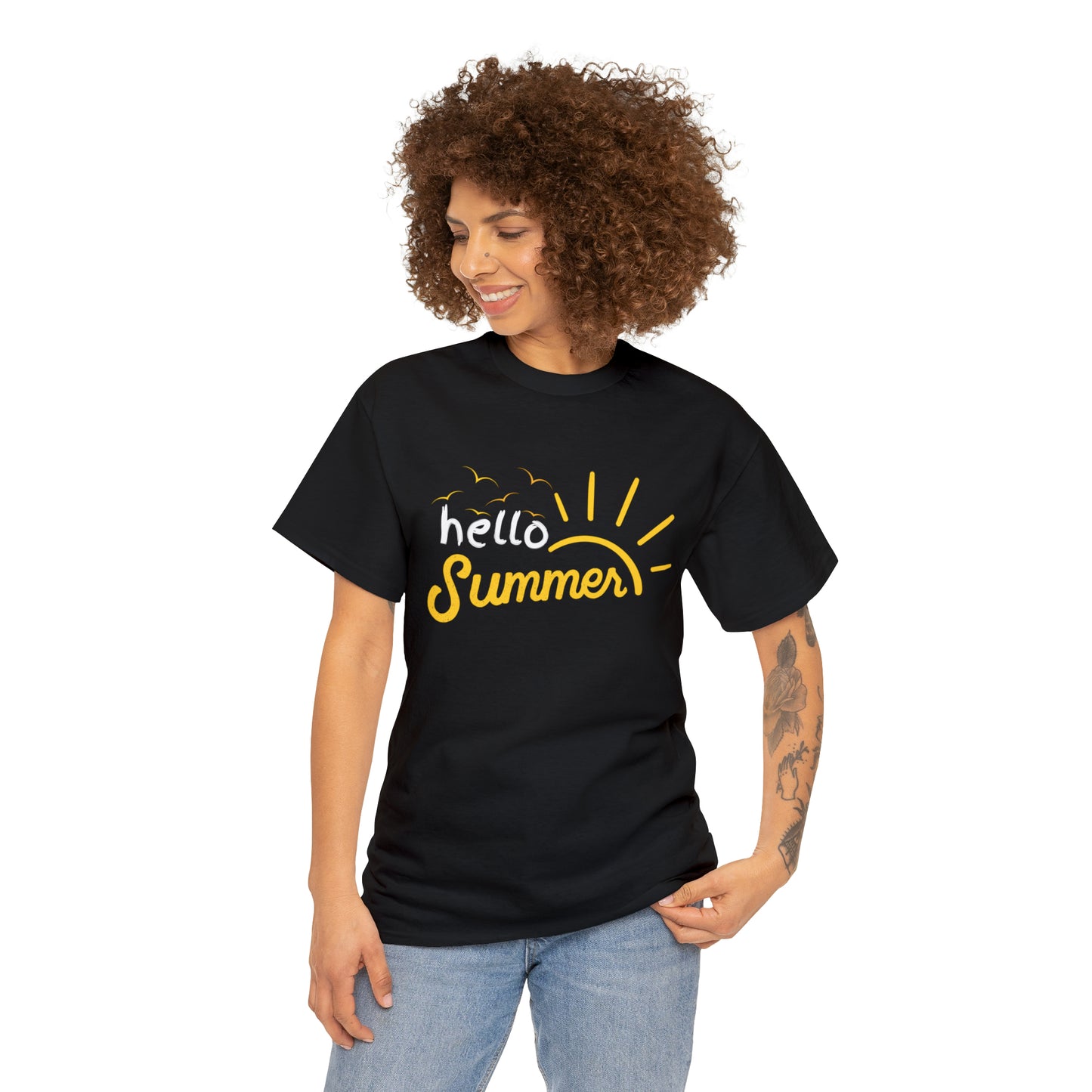 Hello Summer Graphic T-Shirt (Unisex)