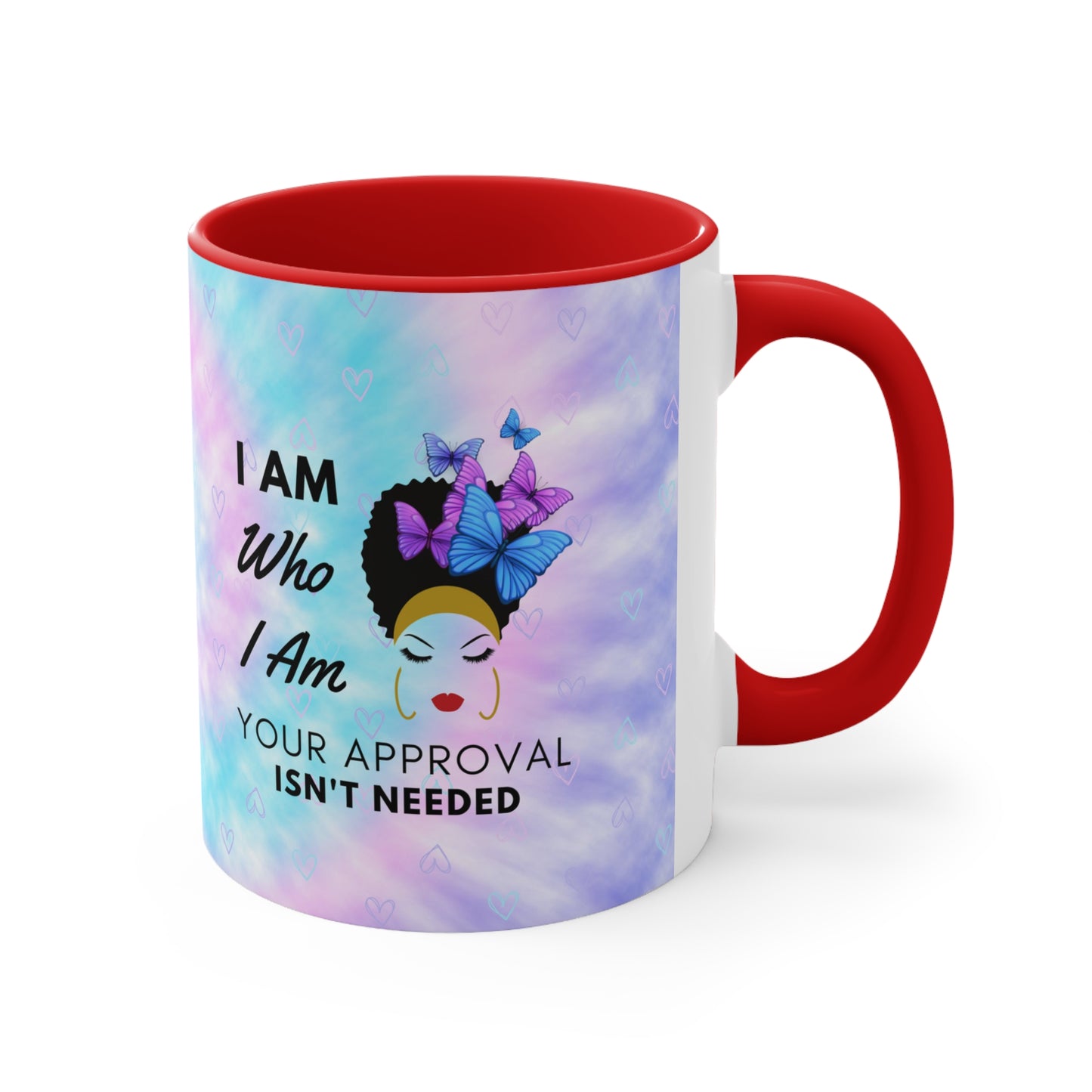 Self Affirmation Color Contrast Coffee Mug (11oz)