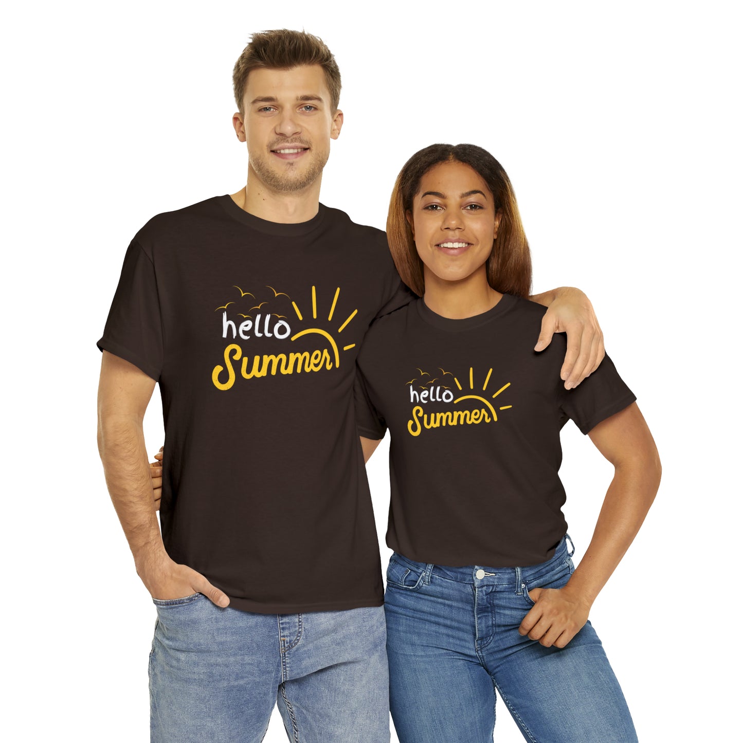 Hello Summer Graphic T-Shirt (Unisex)