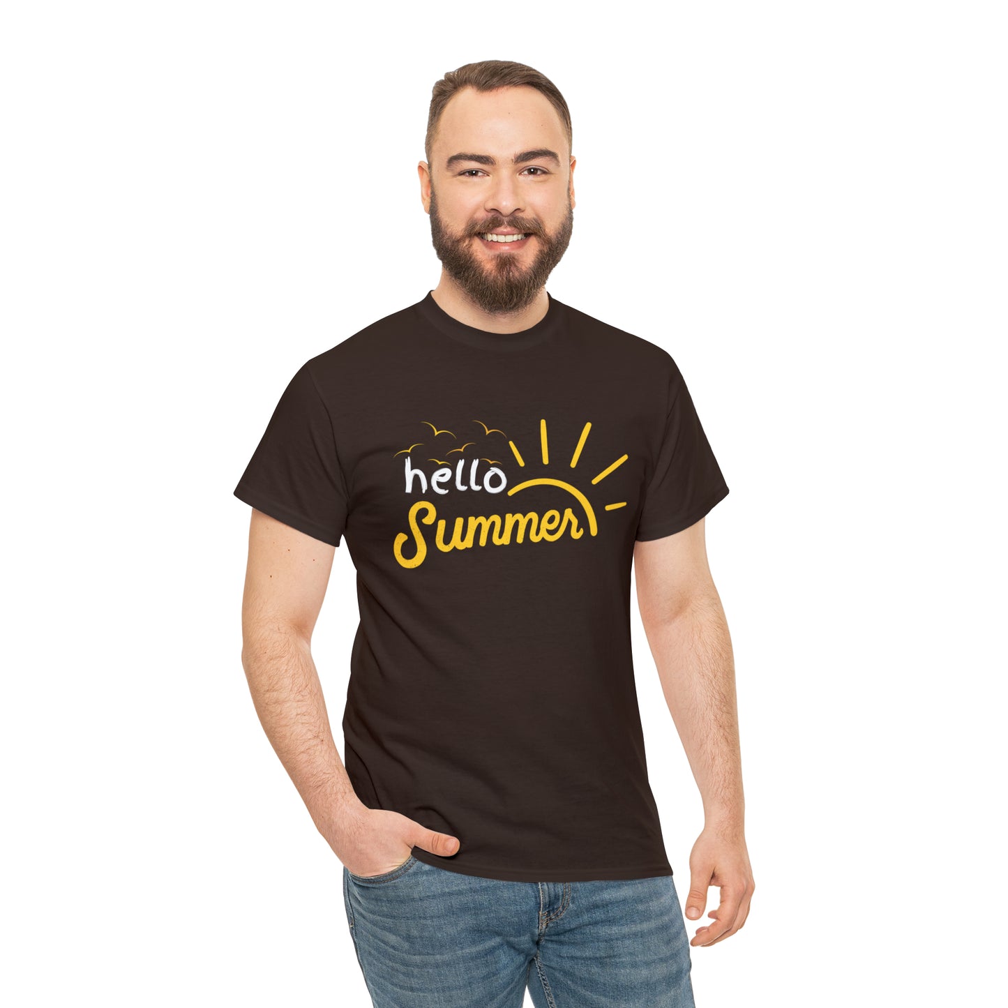 Hello Summer Graphic T-Shirt (Unisex)