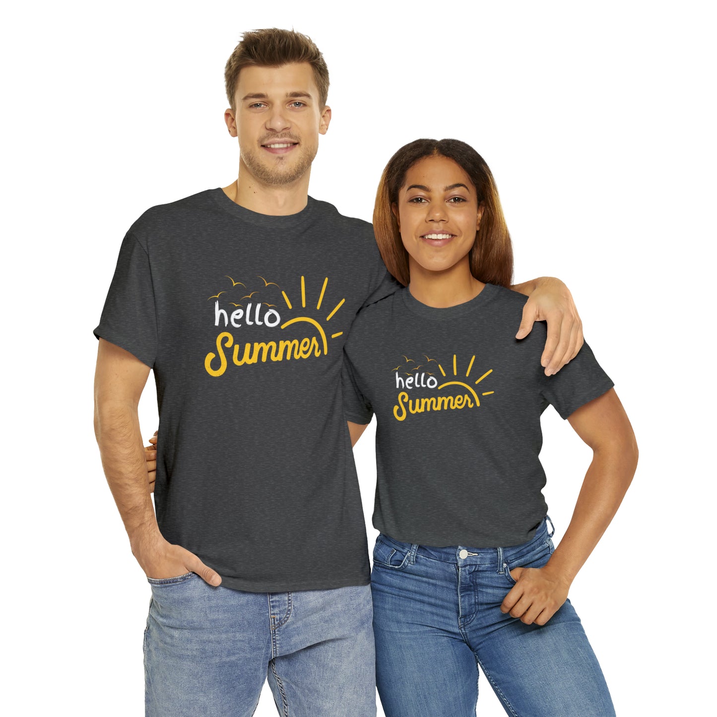 Hello Summer Graphic T-Shirt (Unisex)