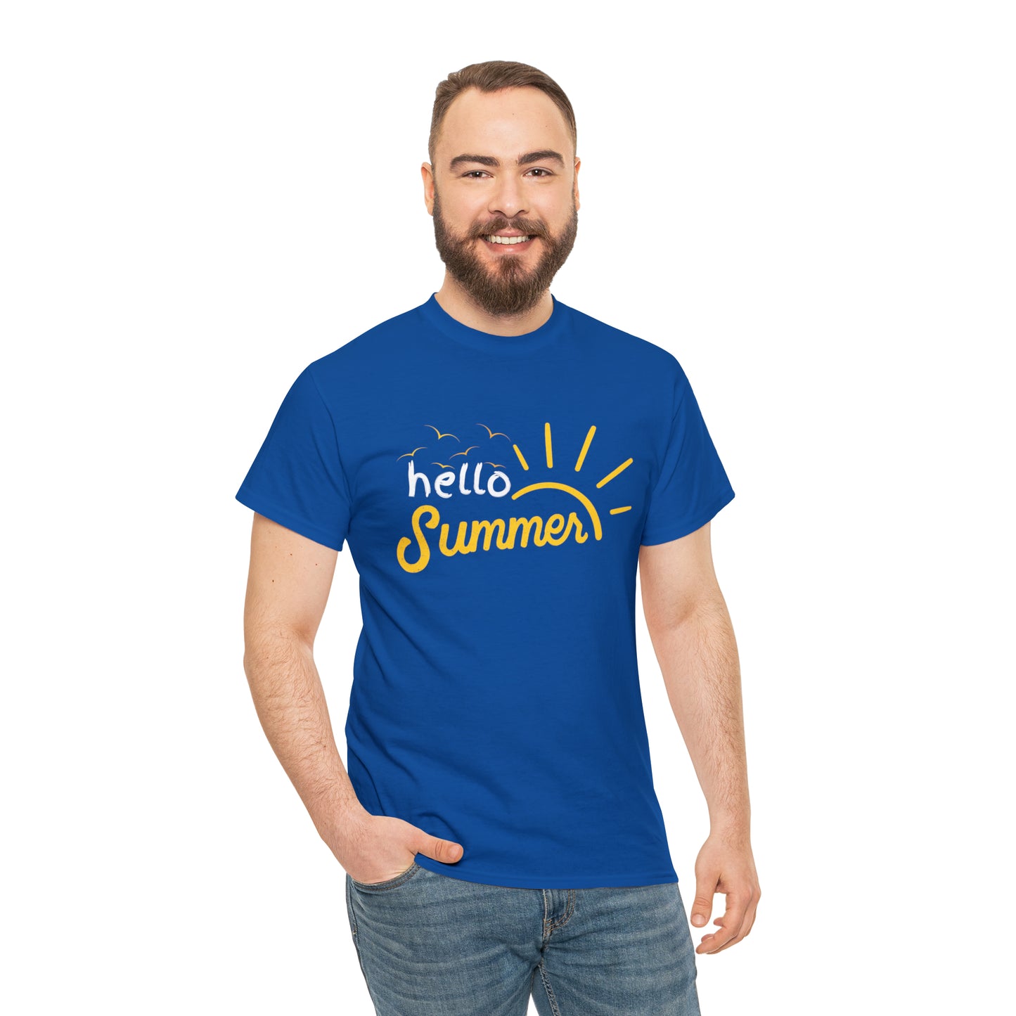Hello Summer Graphic T-Shirt (Unisex)