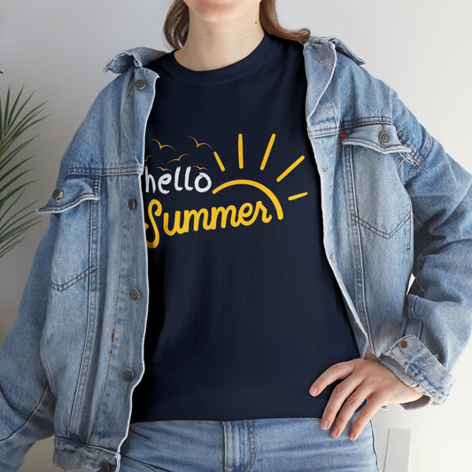 Hello Summer Graphic T-Shirt (Unisex)