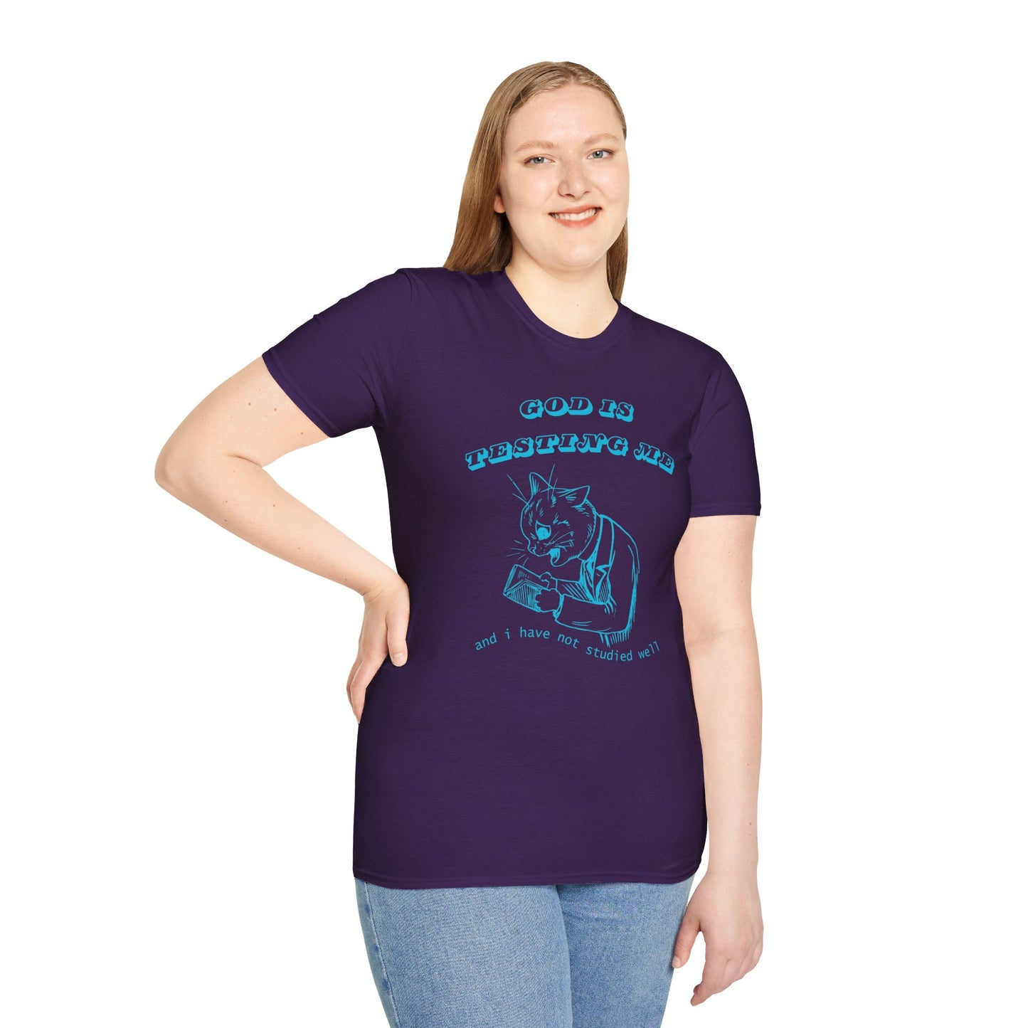 Funny Unisex T-Shirt- God Is Testing Me