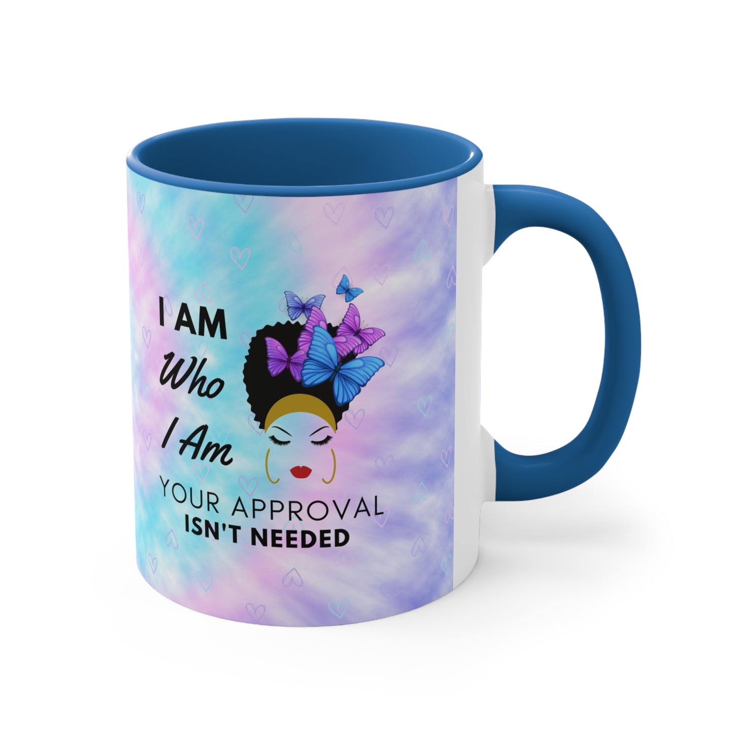 Self Affirmation Color Contrast Coffee Mug (11oz)