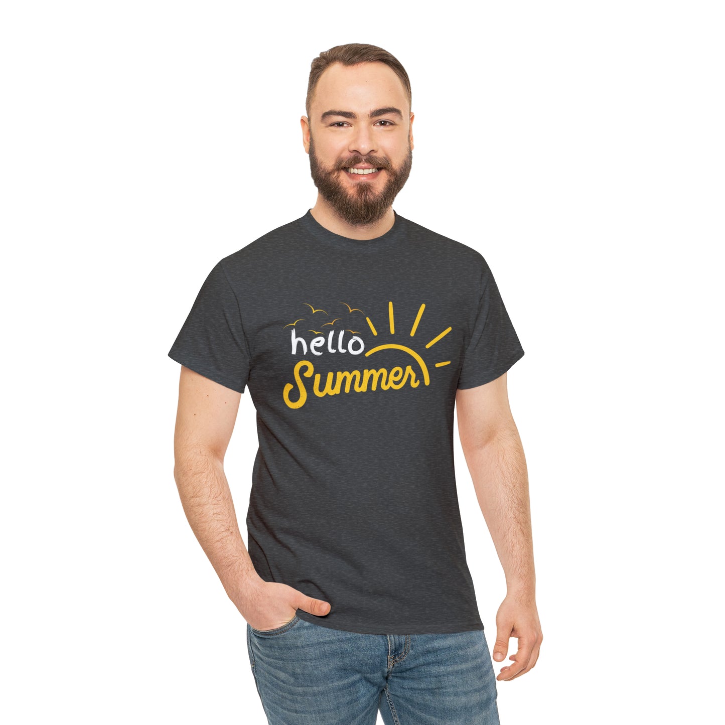 Hello Summer Graphic T-Shirt (Unisex)