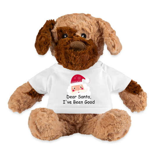 Personalized Dog Plush Toy| Christmas Toy Gift For Kids - white
