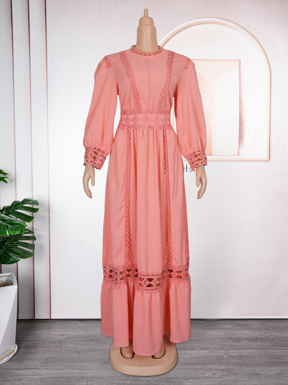 Long Dress European And American Elegant Long Dress