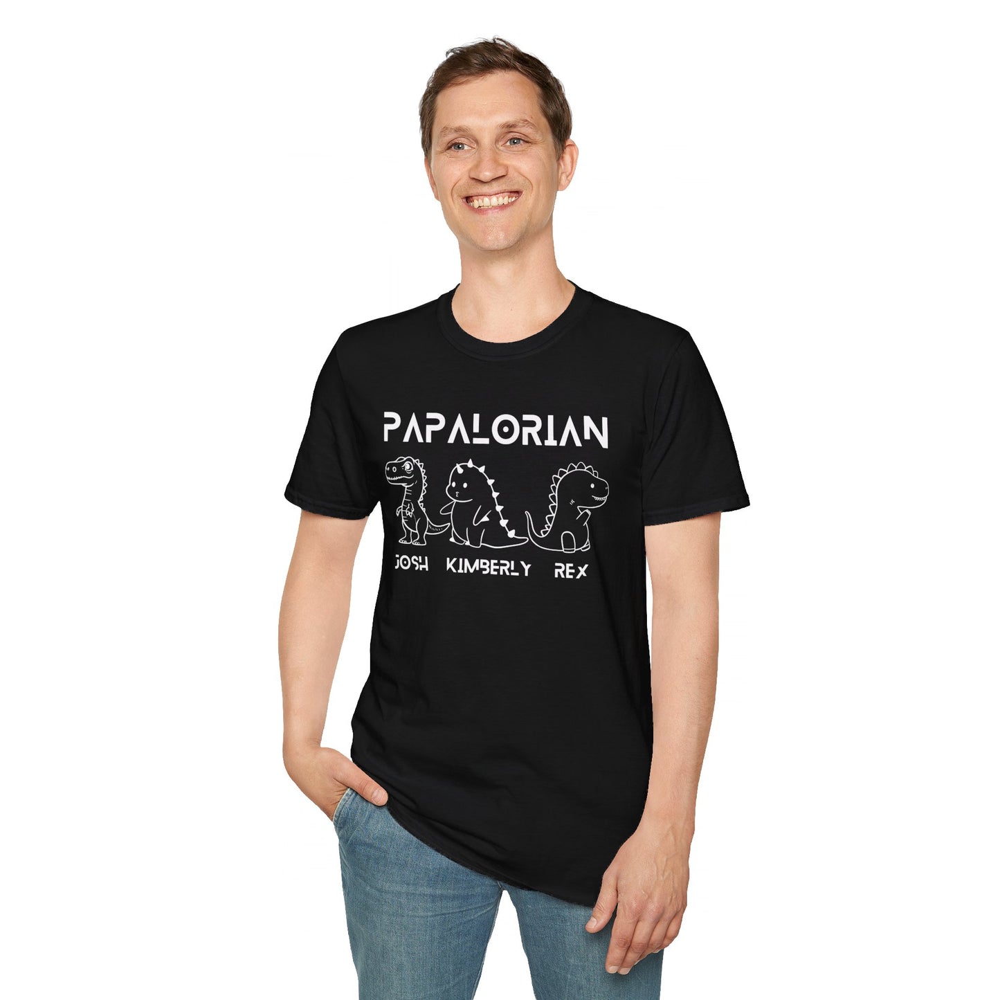 Papalorian Personalized Dad T-Shirt