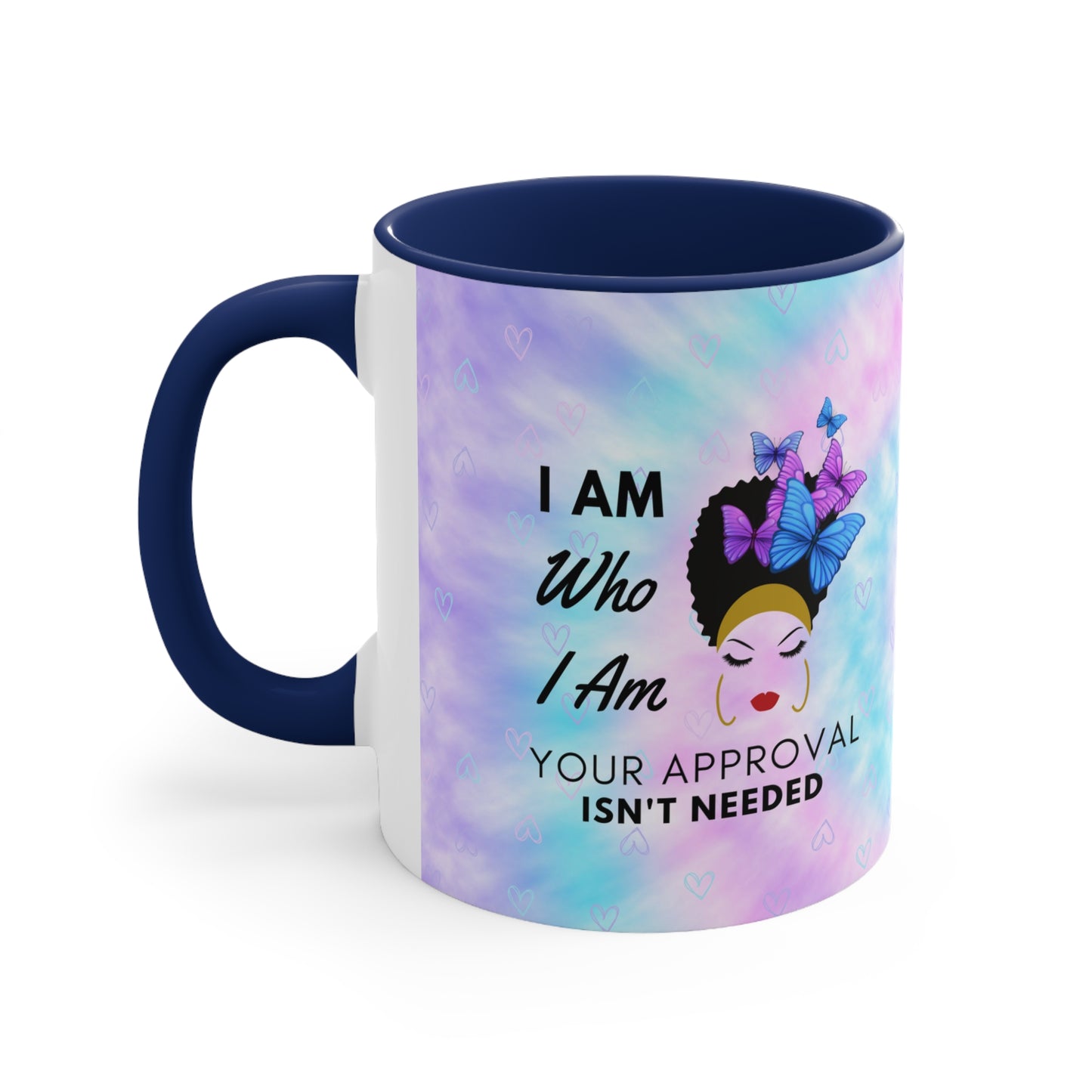 Self Affirmation Color Contrast Coffee Mug (11oz)