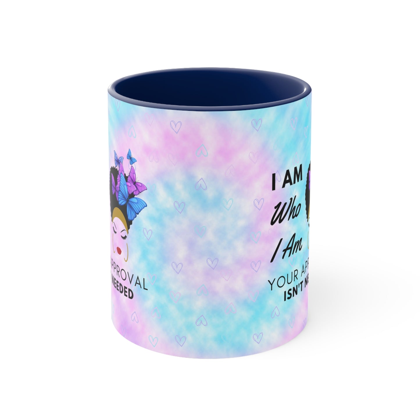Self Affirmation Color Contrast Coffee Mug (11oz)