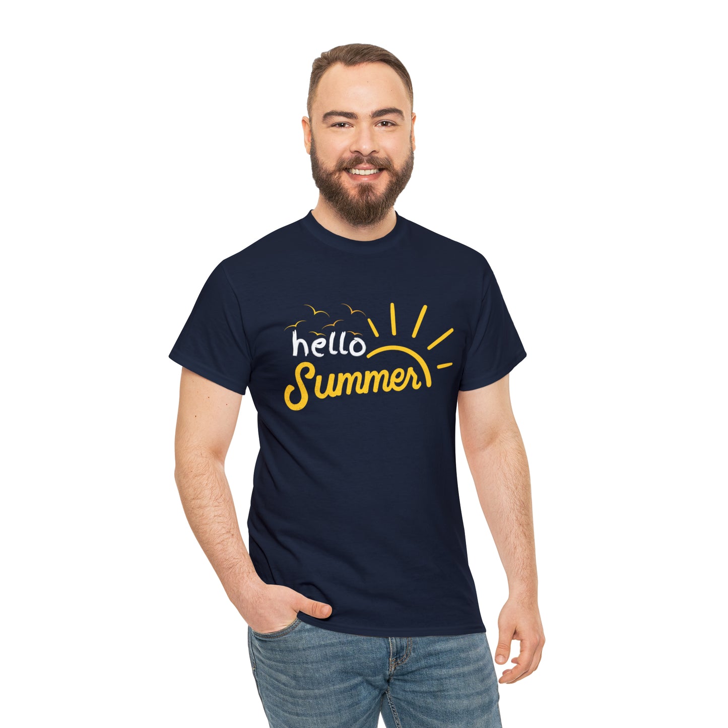 Hello Summer Graphic T-Shirt (Unisex)