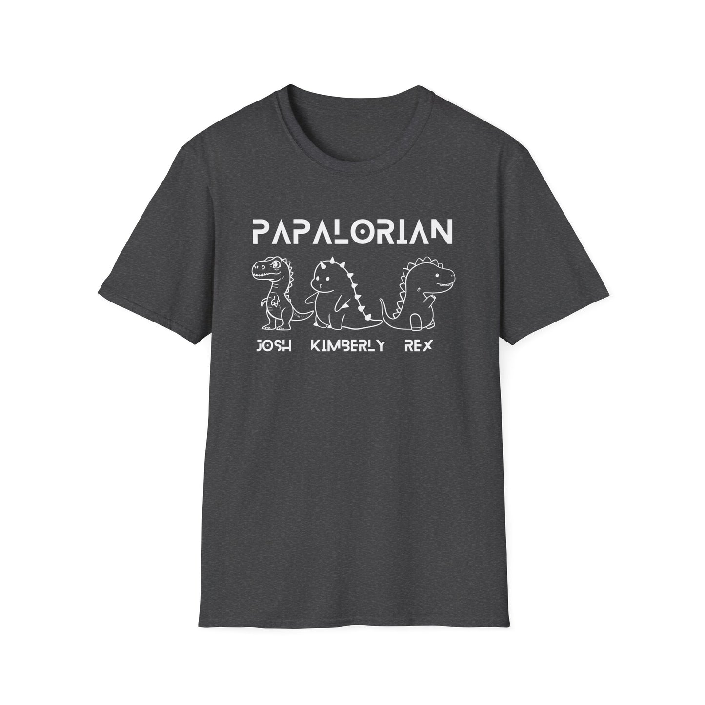 Papalorian Personalized Dad T-Shirt