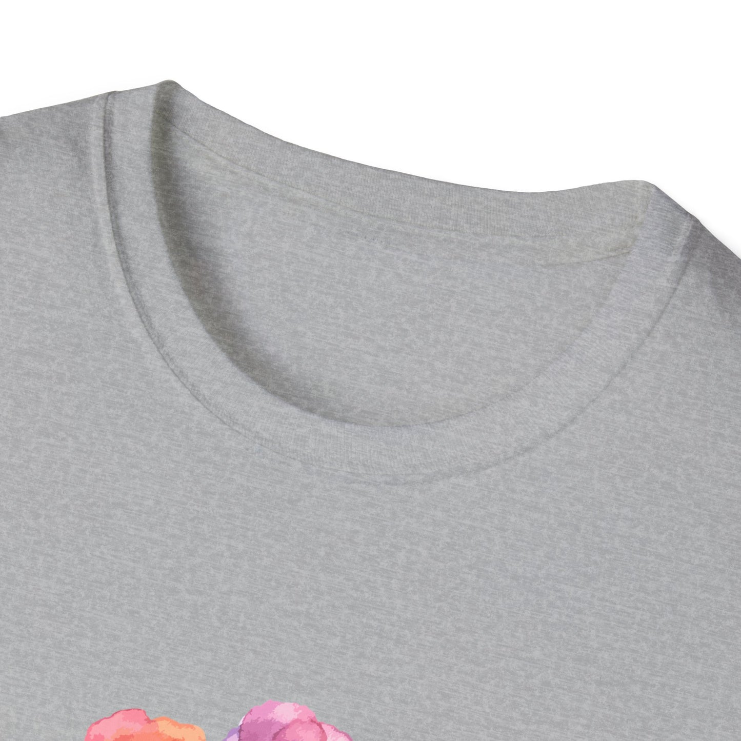 Butterfly Floral Unisex T-Shirt - Nature-Inspired Soft Custom Graphic Tee