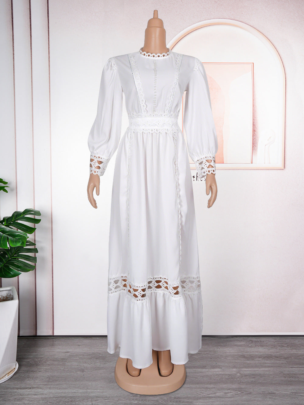 Long Dress European And American Elegant Long Dress