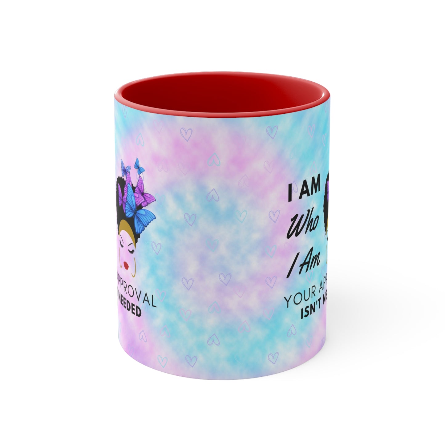 Self Affirmation Color Contrast Coffee Mug (11oz)