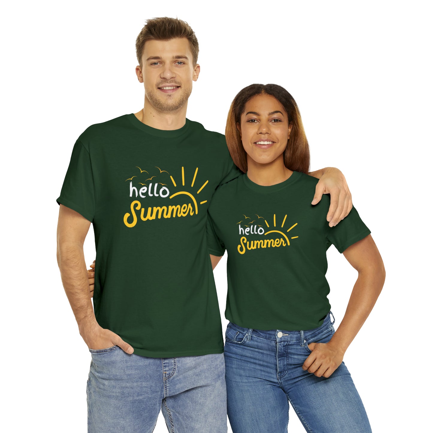 Hello Summer Graphic T-Shirt (Unisex)