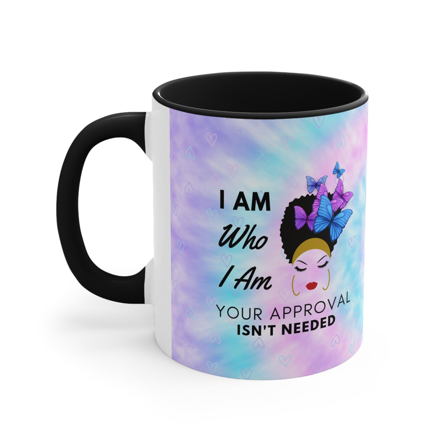 Self Affirmation Color Contrast Coffee Mug (11oz)