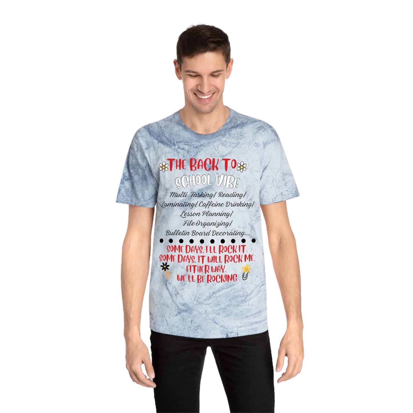 Teacher Graphic T Shirt- Unisex Comfort Colors Blast T-Shirt, USA