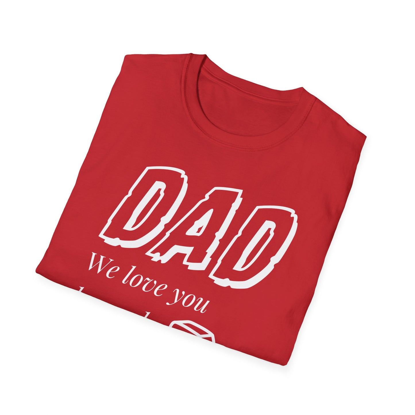 Dad, Love You Beyond Measure Personalized T-Shirt