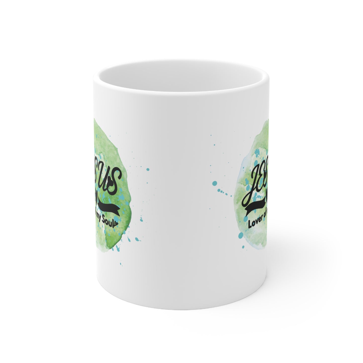 Christian Ceramic Mug- Jesus, Lover of my Soul
