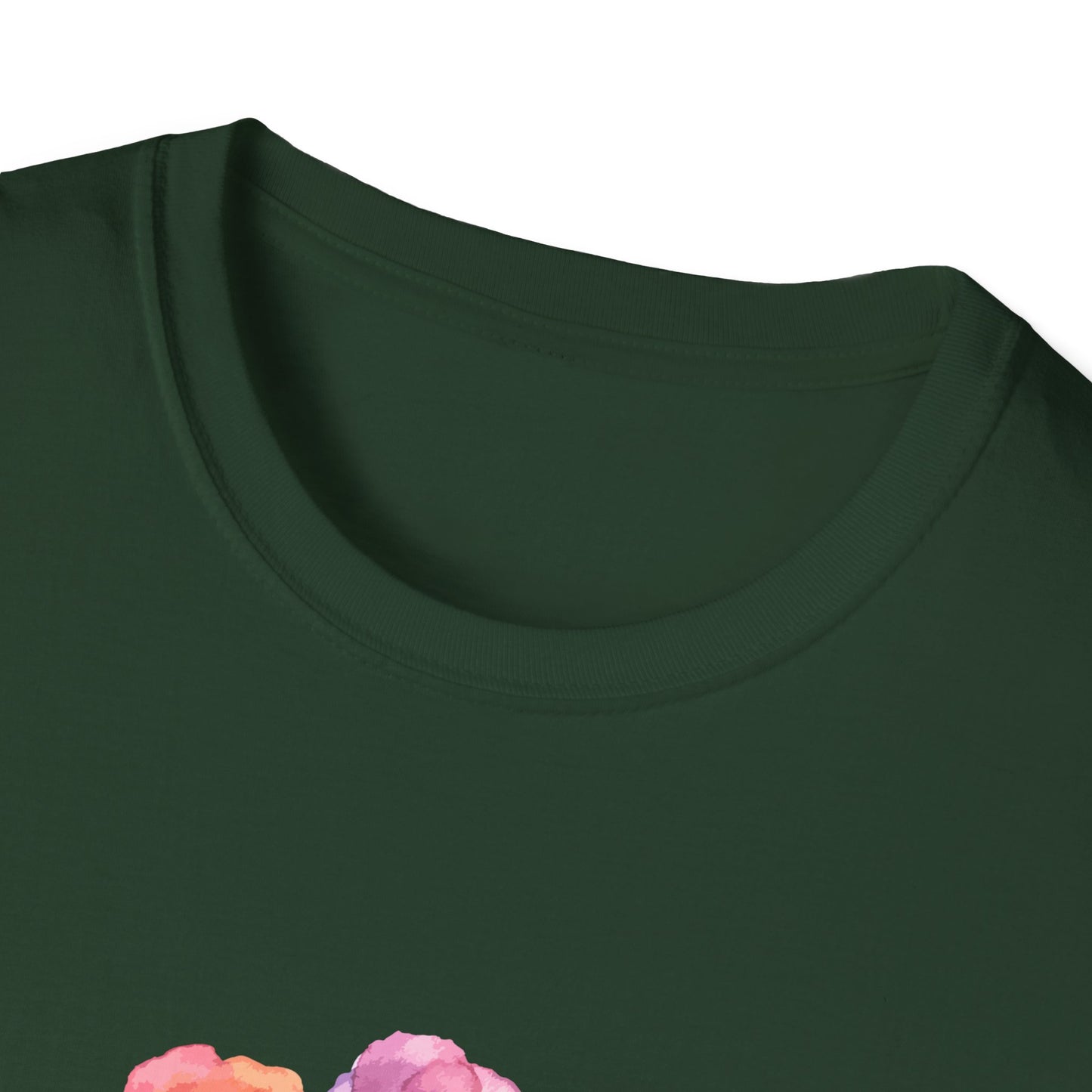Butterfly Floral Unisex T-Shirt - Nature-Inspired Soft Custom Graphic Tee