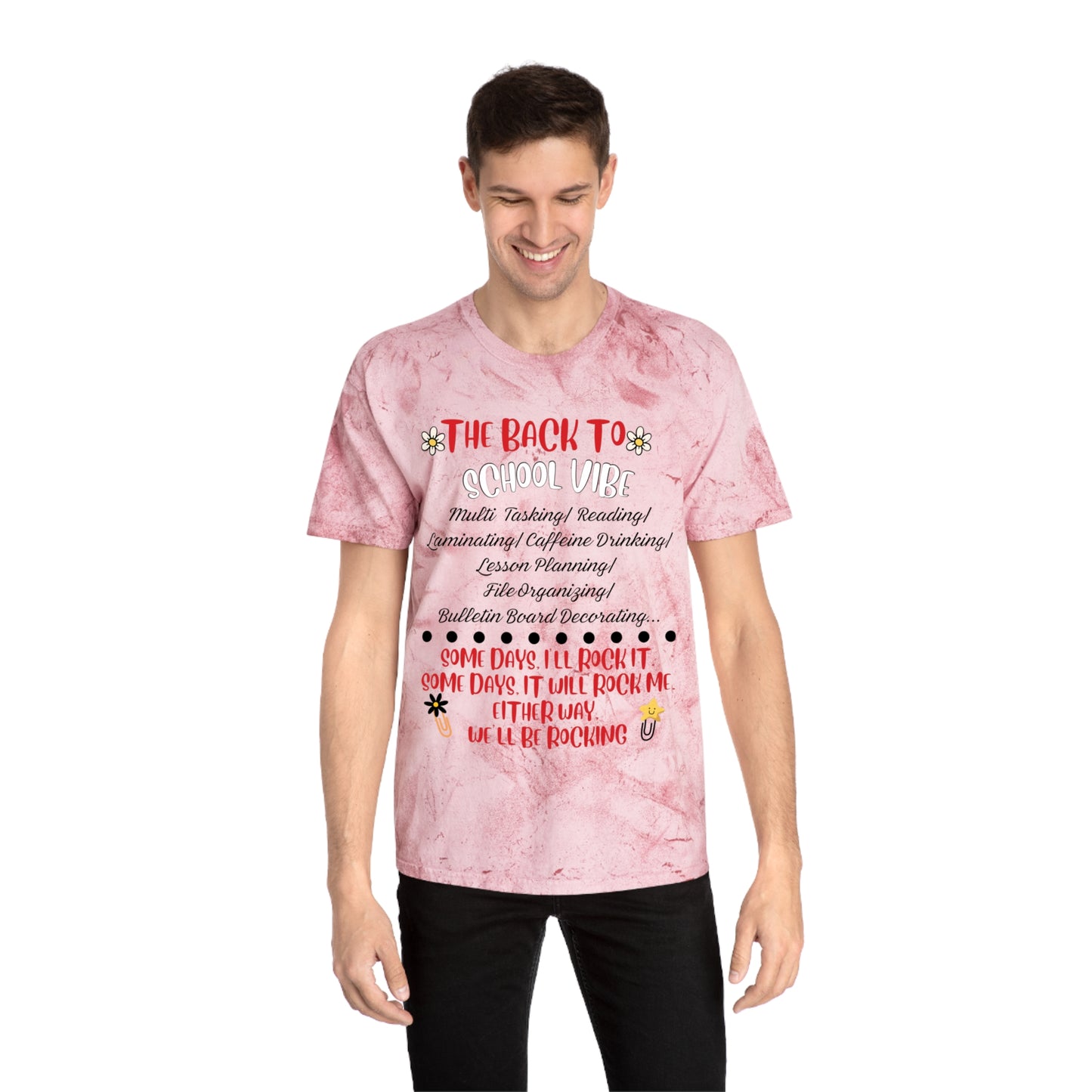 Teacher Graphic T Shirt- Unisex Comfort Colors Blast T-Shirt, USA