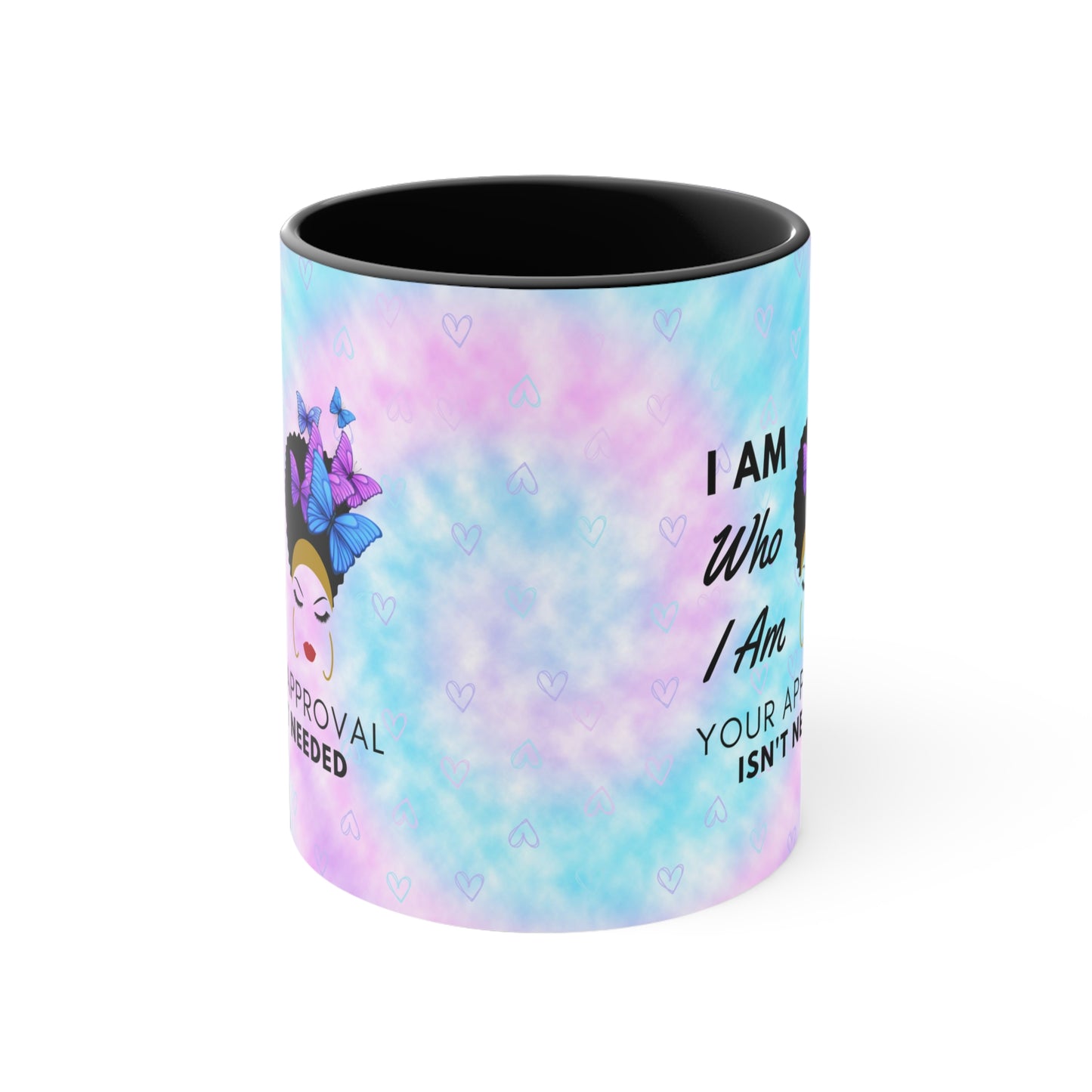 Self Affirmation Color Contrast Coffee Mug (11oz)