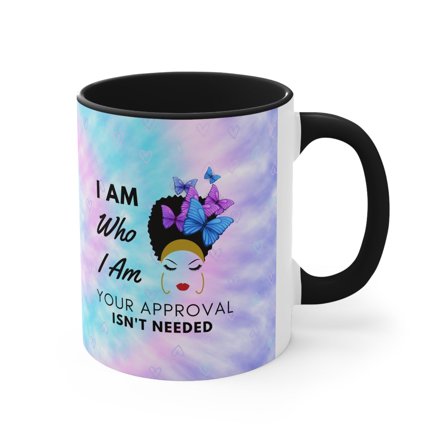 Self Affirmation Color Contrast Coffee Mug (11oz)