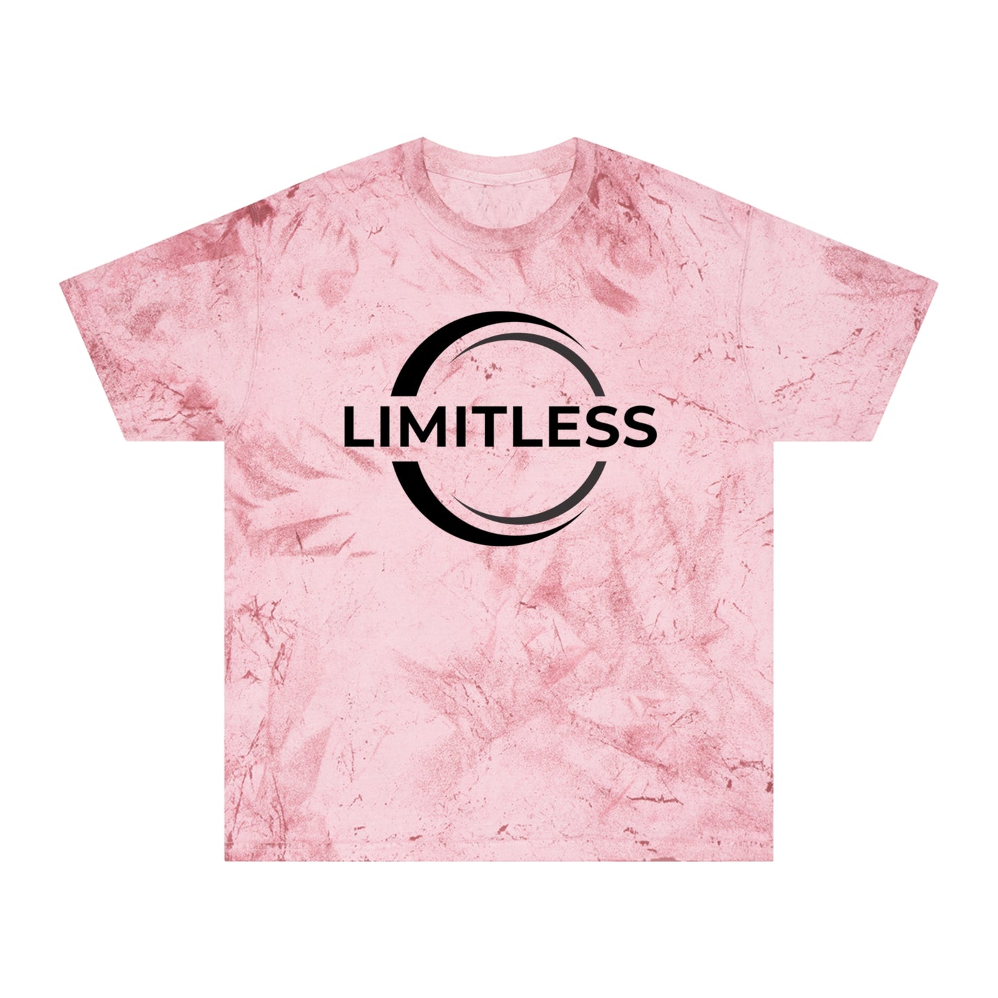 Unisex Color Blast Graphic T-Shirt (LIMITLESS)