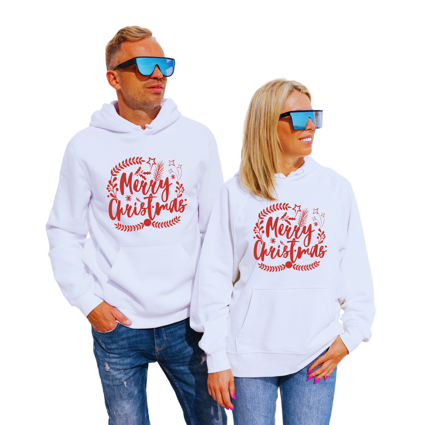 Family Matching Custom Hooded Sweater for Christmas Holidays and Special Occasions