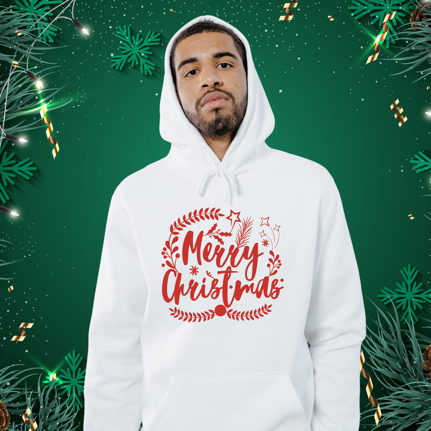 Family Matching Custom Hooded Sweater for Christmas Holidays and Special Occasions