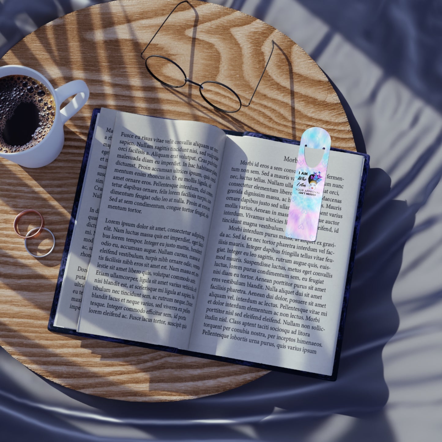 Custom Self Love Aluminium Bookmark