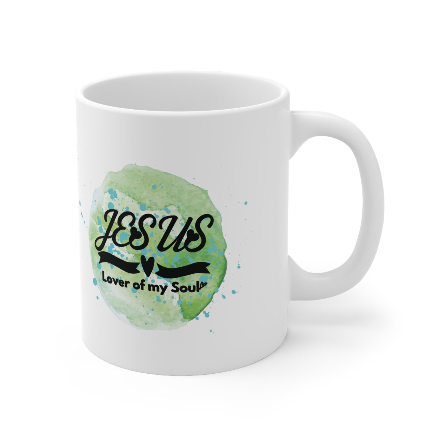 Christian Ceramic Mug- Jesus, Lover of my Soul