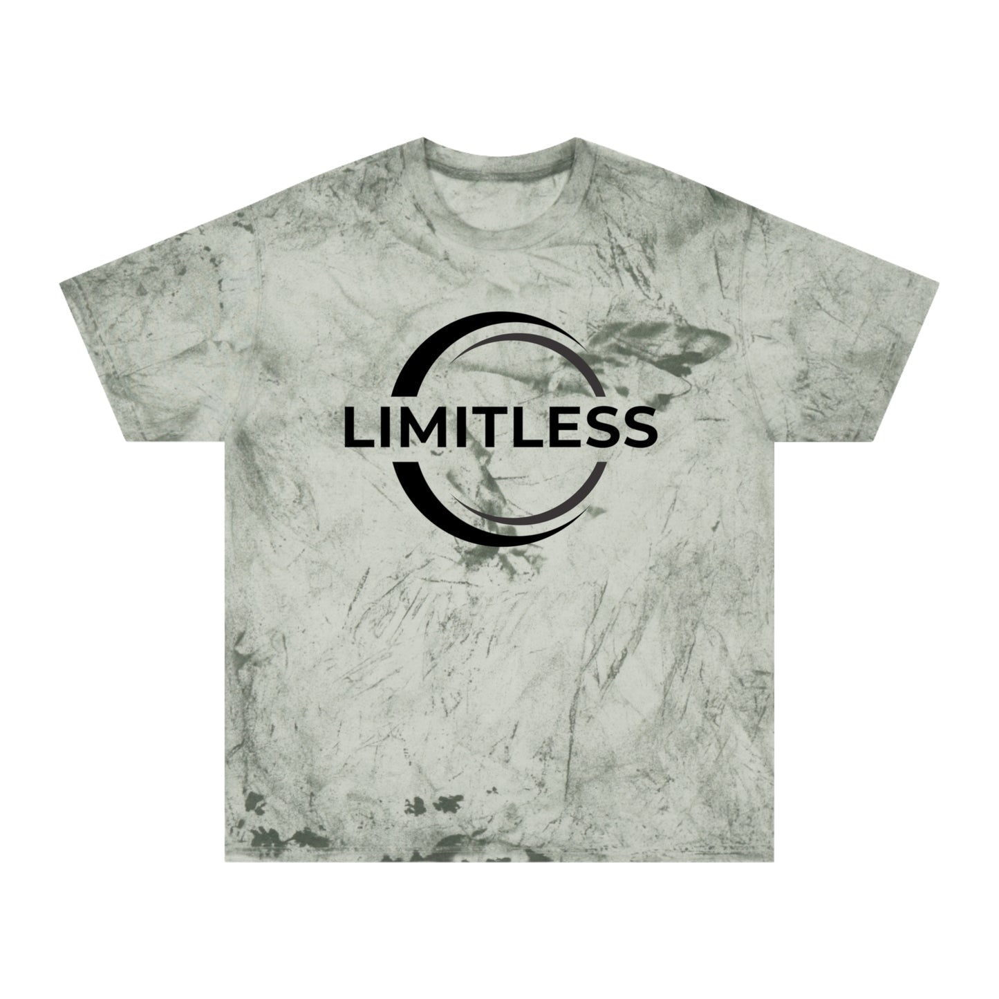 Unisex Color Blast Graphic T-Shirt (LIMITLESS)