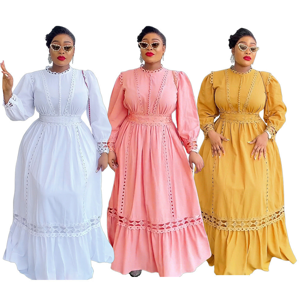 Long Dress European And American Elegant Long Dress