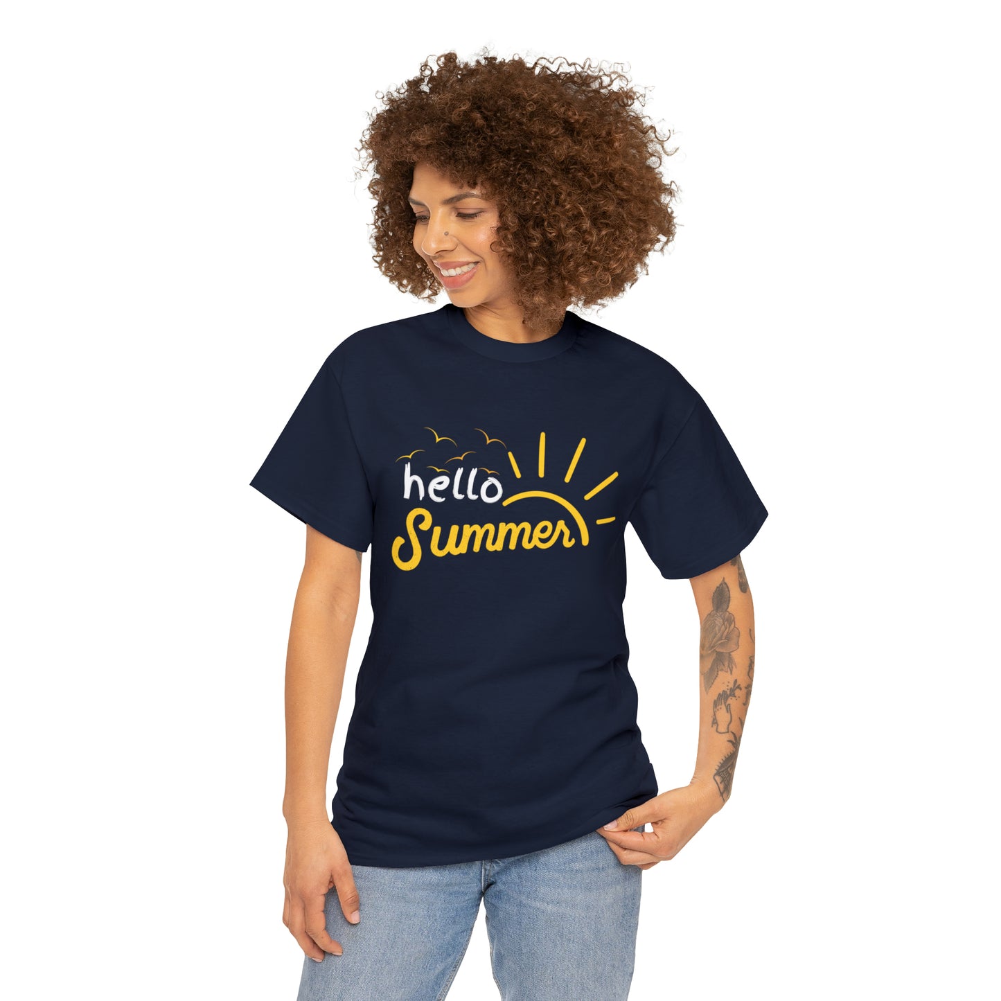 Hello Summer Graphic T-Shirt (Unisex)